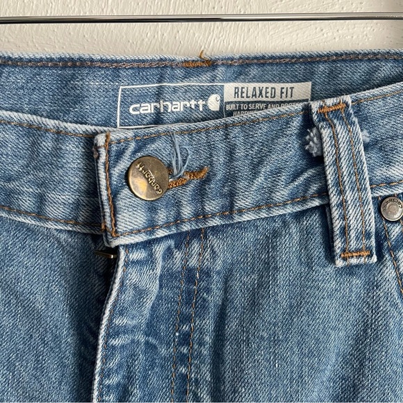 Carhartt Mens Relaxed Fit Jean Size 36 X 32 - Picture 4 of 7
